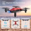 Spacekey DC-014 Drone with Camera 1080P FHD, Real-time Video Feed, Great Drone for Beginners, Quadcopter Drone with Altitude Hold, One-Key Take-Off, Landing Foldable Arms — изображение 7