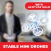 Force1 UFO 4000 Mini Drone for Kids - LED Remote Control Drone, Small RC Quadcopter for Beginners with LEDs, 4-Channel Remote Control, 2 Speeds, and 2 Drone Batteries - Image 3