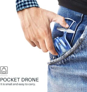 Syma X20 Mini Pocket Drone - Headless Mode 2.4Ghz Nano LED RC Quadcopter Altitude Hold — изображение 9