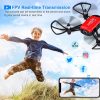 SANROCK H818 Mini Drone - for Kids, RC Quadcopter with Camera, Support Altitude Hold, Route Mode, Gesture Control, Headless Mode, One Key Take Off/Landing - Image 6