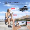 SANROCK U61W Drone - with Camera for Kids Adult Beginner 720P HD & 2 Batteries, Mini Drone Toy Gift for Boy Girl WiFi FPV RC Quadcopter, Waypoints Fly, Headless Mode, Altitude Hold, Emergency Stop - Bild 8