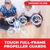 Force1 UFO 4000 Mini Drone for Kids - LED Remote Control Drone, Small RC Quadcopter for Beginners with LEDs, 4-Channel Remote Control, 2 Speeds, and 2 Drone Batteries - Image 4