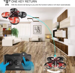 SANROCK GD65A Drone - for Kids and Beginners, RC Helicopter Support Headless Mode, Altitude Hold, 3D Flip, One key return, with 2 Batteries, Great Gift/Toys for Boys and Girls - Image 10