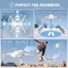 SOTAONE S450 Drone - 1080P HD FPV Drones for Kids with One Key Take Off/Land, Altitude Hold, Mini Foldable Drone with 2 Batteries — изображение 6