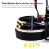 FLYWOO CineRace20 v2 Neon LED Analog w/ Caddx Ant 2inch FPV GOKU GN405S AIO 1203 PRO 4850KV — изображение 3