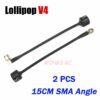 Foxeer Antenna Lollipop 4 V4 FPV Antenna 5.8G 2.6Dbi Stubby RHCP SMA RPSMA UFL Straight/Angle MMCX 7.2g For FPV RC Racing Drone - Image 3