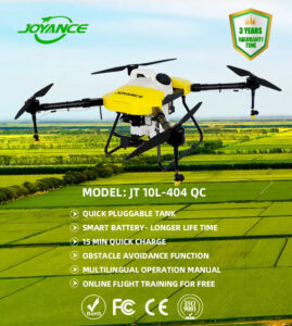 JOYANCE JT10L-404QC 10L Agriculture Drone - 10L K++ Agri Drone Sprayer Agriculture Spray Pesticide With Obstacle Avoidance Radar - Image 3