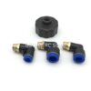 10L 16kg water tank pneumatic cover - 8mm 10mm 12mm water diameter medicine box pneumatic Connector agricultural spray drone UAV