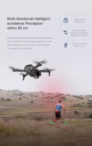 K99 Max Drone - 4k camera Three-way Obstacle Avoidance Mini Drone — изображение 2