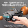 AE10 Drone - GPS WIFI Brushless Drone 8K HD Dual Camera Professional  800M Distance Remote Control Foldable Dron - Bild 6