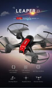 JJRC H69 Drone - 3D Flip and Rolls Headless Mode RC Drone Quadcopter 5.8G Leaping Realtime Transmission — изображение 4