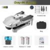 JINHENG K105 Max Drone - 4K HD Dual Camera With Obstacle Avoidance WiFi Fpv Foldable Quadcopter Toys For Children Hobbie - Bild 15