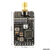 Matek System VTX-1G3SE-9  Transmitter - 1.2G/1.3GHz 9CH INTL 0.1mW/25mW/200mW/800mW FPV Transmitter For racing drone Goggles instead VTX-1G3-9 - Image 4