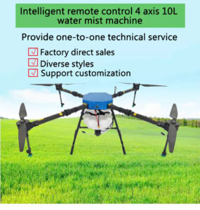 FNY-10 10L Agriculture Drone - 4-Axis Farm Drone Frame With 10L Water Tank GPS 25Mins 1KM 10Kg Max Takeoff 25Kg Agriculture Sprayer Spreader Drone - Image 5