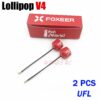 Foxeer Antenna Lollipop 4 V4 FPV Antenna 5.8G 2.6Dbi Stubby RHCP SMA RPSMA UFL Straight/Angle MMCX 7.2g For FPV RC Racing Drone - Image 14
