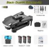 JINHENG K105 Max Drone - 4K HD Dual Camera With Obstacle Avoidance WiFi Fpv Foldable Quadcopter Toys For Children Hobbie - Bild 2