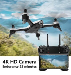SG106 Drone with Camera 4K WiFi FPV Optical Flow 22mins Flight Dual Camera - Image 4