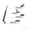 2pcs/lot High quality 915Mhz 3dBi high gain SMA-J 915MHz uhf antenna - Image 4