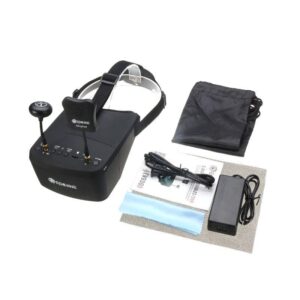 Eachine EV800D FPV Goggle - 5.8G 40CH 5 Inch 800*480 Video Headset HD DVR Diversity FPV Drone Goggles With Battery For RC Model RC Drone Parts