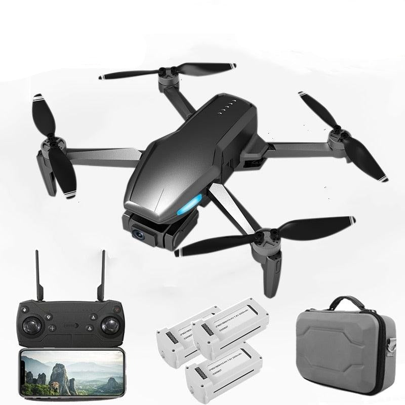 H851 GPS Drone - 4K HD Dual Camera Wifi Fpv 2-Axis RC Helicopter Height Hold Headless Mode Professional Foldable Quadcopter RC Toy Professional Camera Drone