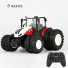 1/24 RC Tractor Trailer with LED Headlight Farm Toys Set - 2.4GHZ Remote Control Car Truck Farming Simulator for Children Kid Gift - Image 5