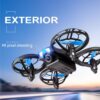 4DRC V8 Mini Drone - 4K 1080P HD Wide Angle Camera WiFi FPVDrone Height Keep Foldable Quadcopter Toy Gift - Bild 29