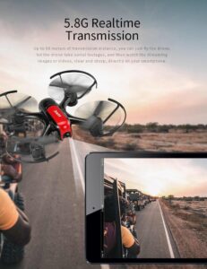 JJRC H69 Drone - 3D Flip and Rolls Headless Mode RC Drone Quadcopter 5.8G Leaping Realtime Transmission — изображение 5