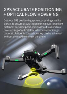 KF105 Drone - GPS 4K HD Camera Brushless Anti-Shake Photography Professional Image Transmission Foldable Quadcopter Professional Camera Drone - Image 6