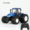 1/24 RC Tractor Trailer with LED Headlight Farm Toys Set - 2.4GHZ Remote Control Car Truck Farming Simulator for Children Kid Gift - Image 8