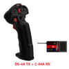 HotRC DS-4A 2.4G 4 Channel Single Hand RC Radio Transmitter with 4Ch Receiver Remote control for RC Car Boat Airplane - Bild 7