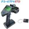 FLYSKY FS-G7P G7P 2.4G 7CH ANT Protocol Radio Transmitter- PWM PPM I-BUS SBUS Output with FS-R7P R7P RC Receiver for RC Car Boat — изображение 5