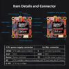 Pandarc VT5804M L1 VTX - 5.8G Interface Controller 25/100/200/400/600MW VTX Buzzer LED Controller Forrc FPV Racing Drones - Image 5