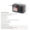 Radiolink RC Receiver R6FG - 6 Channel 2.4G HV Servo RX with Gyro Long Range Control for RC Car Boat Transmitter RC4GS V2/RC6GS V3 - Image 7