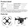 New Remote Control Drone with Camera WIFI 4K Wide-angle Aerial Photography 25 Minutes Ultra-long Life Four-axis Quadcopter Toys — изображение 20