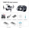 4DRC V30 Mini Drone - with Camera HD 4K 1080P FPV RC Drones Profesional Five-sided Obstacle Avoidance Helicopter Dron Toy Gift - Image 8