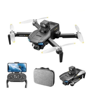 S+ GPS Drone - 6K HD Dual HD Camera Laser Obstacle Avoidance Aerial Photography Brushless Motor Foldable Drone Quadcopter RC Distance 1200M Professional Camera Drone