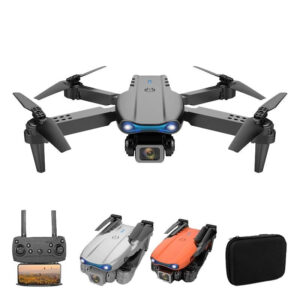 E99 Pro Drone With HD Camera -  4K Dual Camera 25 Minutes 200M Distance Headless Model Night Flying WIFI Foldable Drone