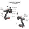 Radiolink RC6GS V3 - 2.4G 7 Channel RC Radio Transmitter and Gyro Receiver R7FG New Upgrade Remote Controller for RC Car Boat - Image 6