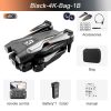 QJ New MINI4 Drone - Dual Camera 2.4GHz WIFI FPV Obstacle Avoidance Fixed Height Four Axis Folding Remote Control Helicopter Toy - Image 15