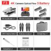4DRC F3 drone - GPS 4K 5G WiFi live video FPV 4K/1080P HD Wide Angle Camera Foldable Altitude Hold Durable RC Drone - Image 10
