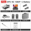 4DRC F3 drone - GPS 4K 5G WiFi live video FPV 4K/1080P HD Wide Angle Camera Foldable Altitude Hold Durable RC Drone - Image 12