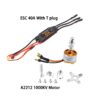 Brushless Motor A2212 2212 1000KV/1400KV/2200KV 40A ESC 6035/8060/1060 Propeller SG90 9G Servo for RC Fixed Wing  aircraft — изображение 5
