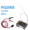 WFLY RC RG209S RG206S Receiver -Small RX RC 9CH PWM For 6CH X9 Transmitter RC Radio SG01 GPS Module RC Car Boats Tanks Robot - Bild 4