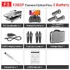 4DRC F3 drone - GPS 4K 5G WiFi live video FPV 4K/1080P HD Wide Angle Camera Foldable Altitude Hold Durable RC Drone - Image 4