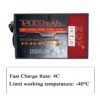 ZDF ultra-high Capacity high density single cell 4.45V solid-state battery 72000mah 6S 12S 14S 18S 24S Full Fast Charge 4C For UAV Agriculture Drone Battery - Image 3