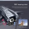 QJ New MINI4 Drone - Dual Camera 2.4GHz WIFI FPV Obstacle Avoidance Fixed Height Four Axis Folding Remote Control Helicopter Toy - Image 19