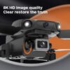 KBDFA S820 Drone - With 4K HD Camera WIFI FPV Mini Drone Dual Camera Foldable Quadcopter Helicopter drone Toys Gift - Bild 14