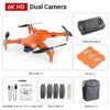 S608 Pro Drone -  3KM GPS 4k Profesional Drone HD Dual Camera Aerial Photography Brushless Foldable Quadcopter RC Distance - Image 4