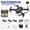 E88 Pro Drone - 2023 New Drone 4K Wide Angle HD Camera Foldable RC Helicopter WIFI FPV Height Hold Gift Toy - Image 6