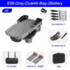 XKJ  E99 RC Mini Drone - 4K 1080P 720P Dual Camera WIFI FPV Aerial Photography Helicopter Foldable Quadcopter Dron Toys - Bild 10
